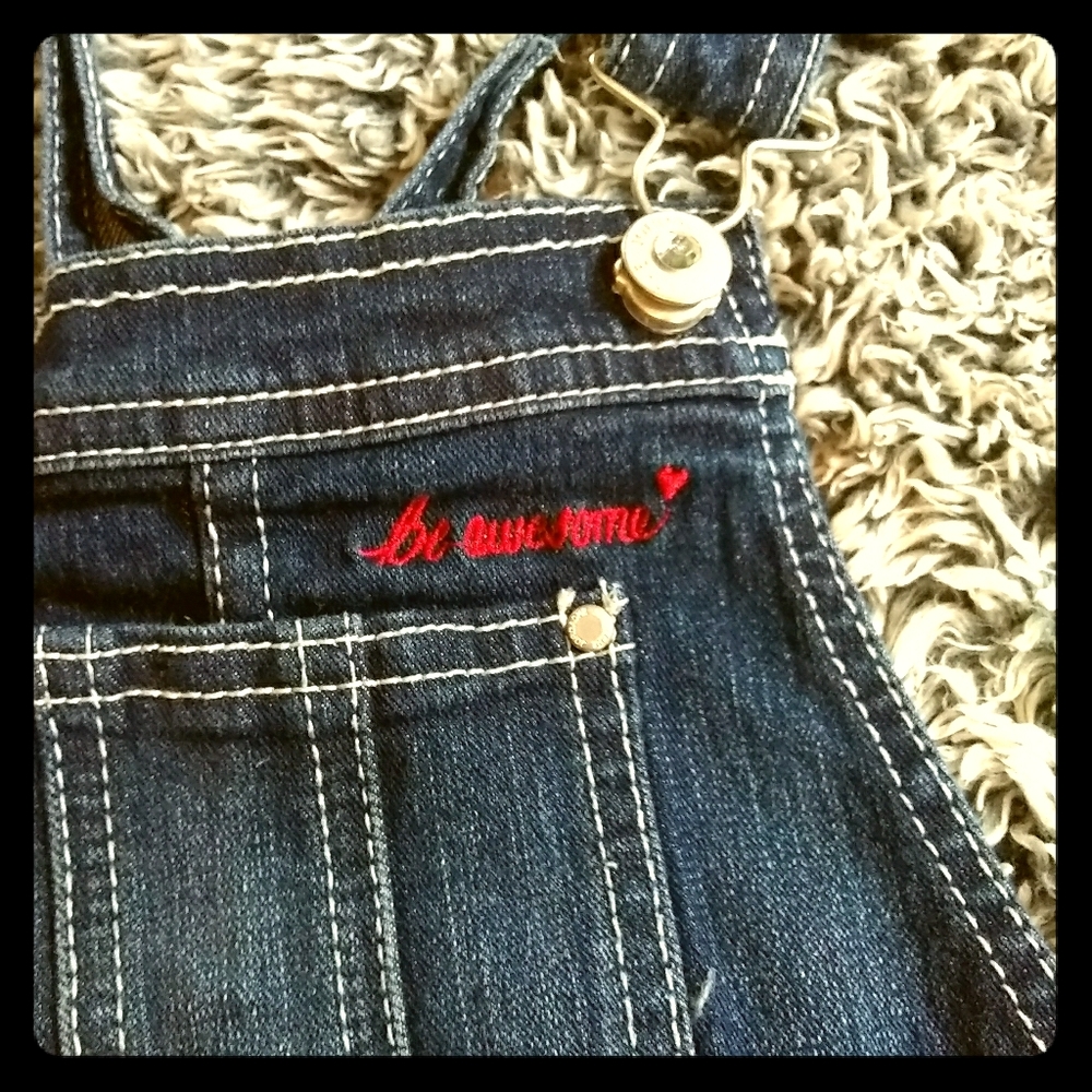 Distressed Shortalls